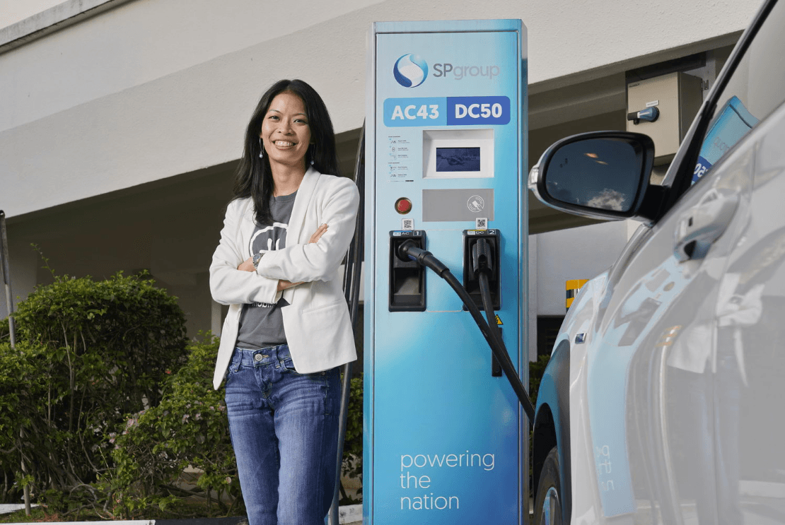 Sp group outlet charging station