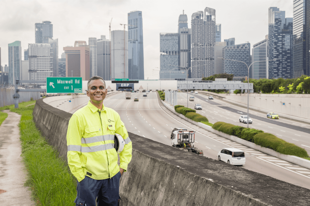HE CONNECTS THE NATION TO SINGAPORE’S ELECTRICITY GRID