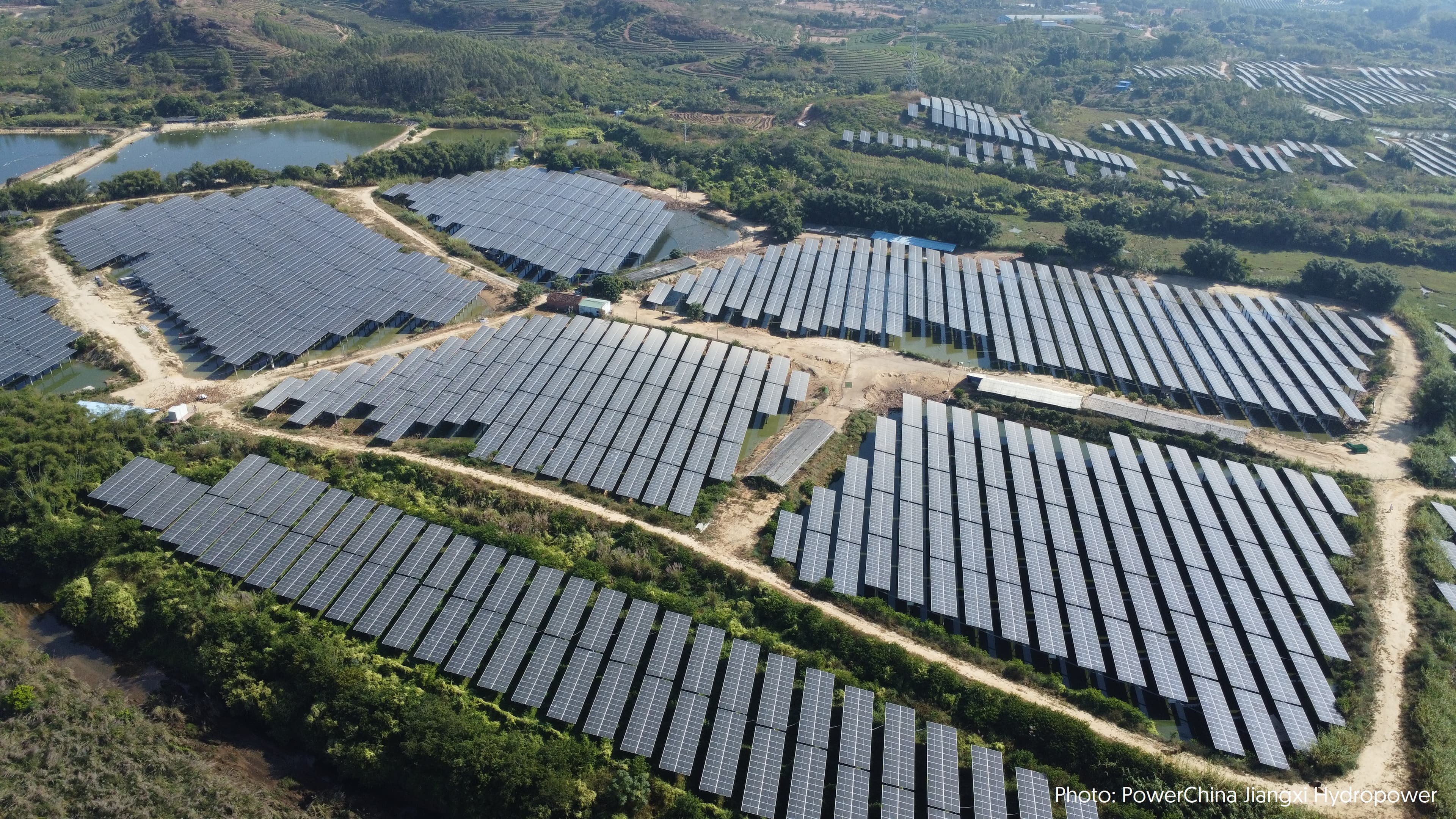 The 240 MWp agrivoltaic project in Huizhou